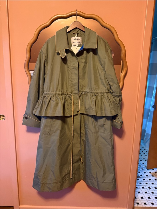 Damson Madder Jackets & Blazers - NWT Damson Madder Myrtle Water Repellent Convertible Trench Coat